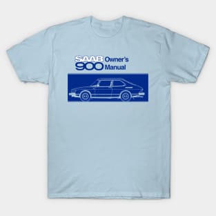 SAAB 900 - owners handbook T-Shirt